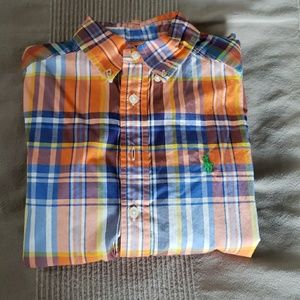 Like new boys Polo long sleeve button-up